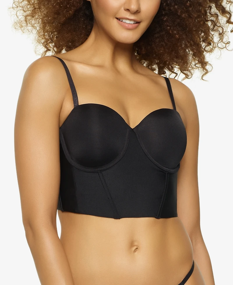 Felina Body Veil Longline Low Back Convertible Strapless Bra