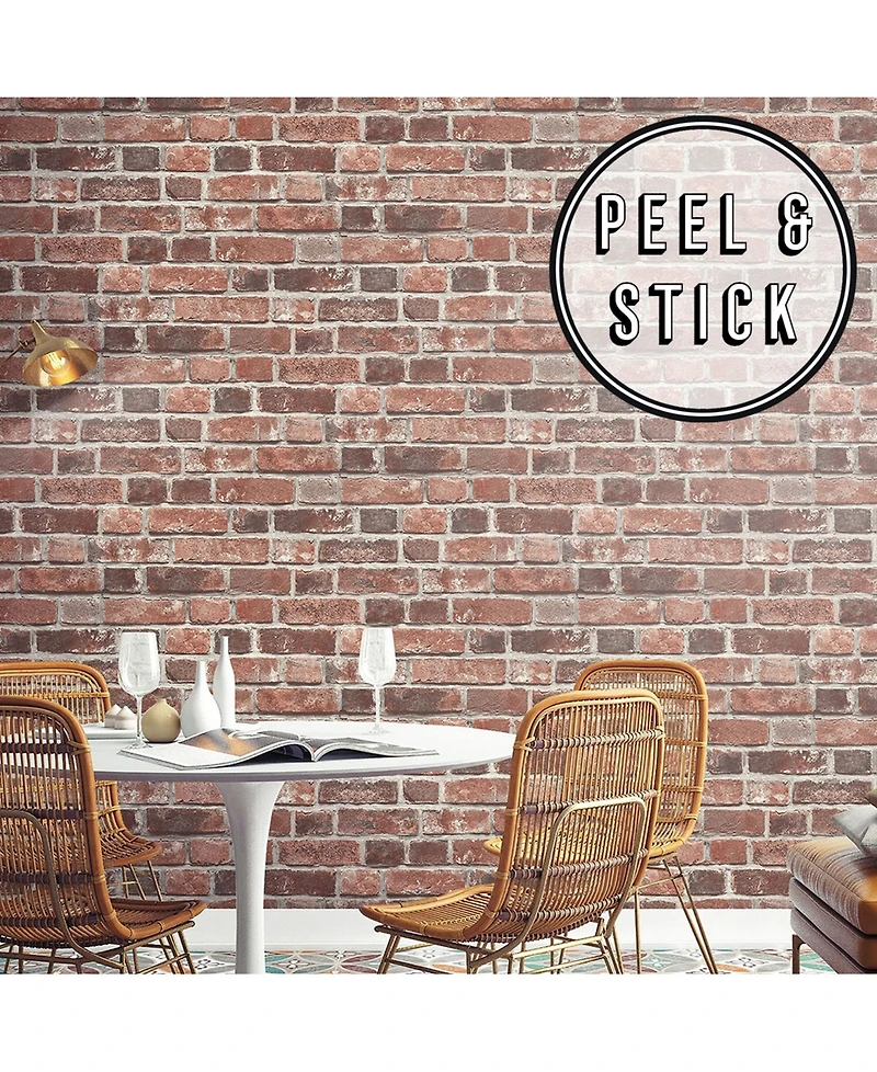 Graham & Brown Brick Peel and Stick Wallpaper