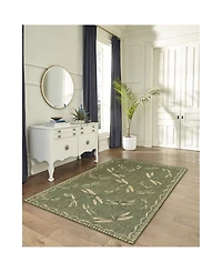 Liora Manne' Carmel Dragonfly 7'10" x 9'10" Outdoor Area Rug