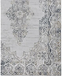 Closeout! Km Home Abbey KL32 Ivory 2'6" x 4' Runner Rug