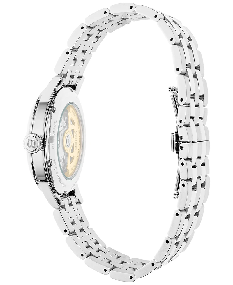 Seiko Men's Automatic Presage Stainless Steel Bracelet Watch 40mm