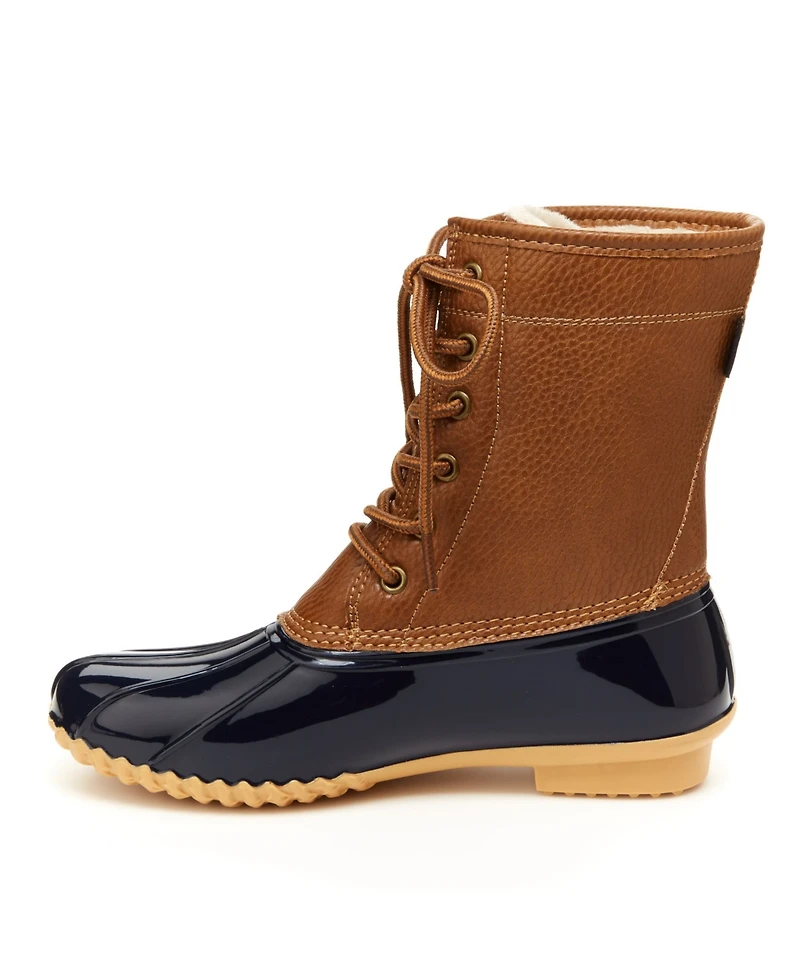Jbu Women's Maplewood Water-Resistant Lace-up Boots