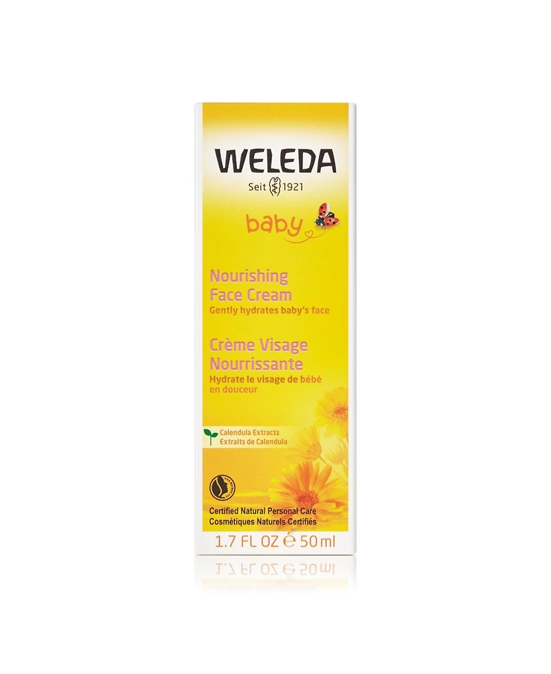 Weleda Nourishing Baby Face Cream with Calendula Extracts, 1.7 oz