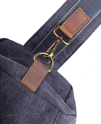 Tsd Brand Hill Side Canvas Sling Bag