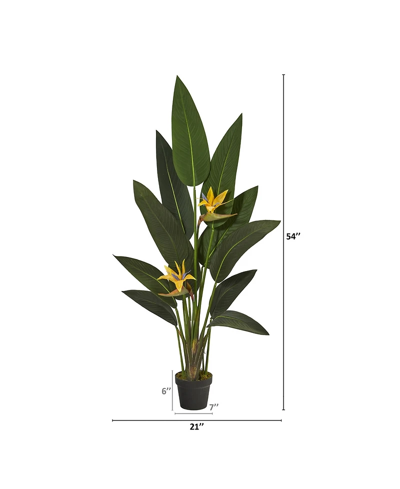 Nearly Natural Bird of Paradise Artificial Plant, Real Touch