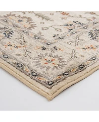 Closeout! Portland Textiles Cassandra Roan Bone 5' x 7'3" Area Rug