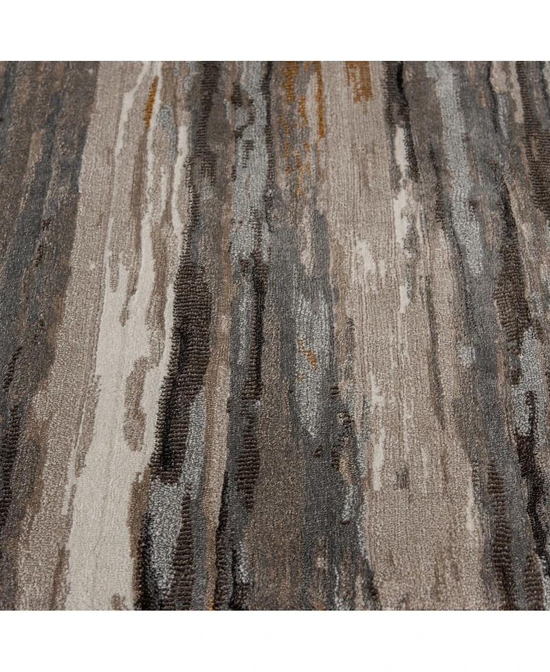 Closeout! Portland Textiles Adorn Maris Gray 7'10" x 9'10" Area Rug