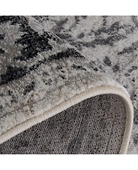 Closeout! Portland Textiles Genova Maja Gray 5' x 7'6" Area Rug