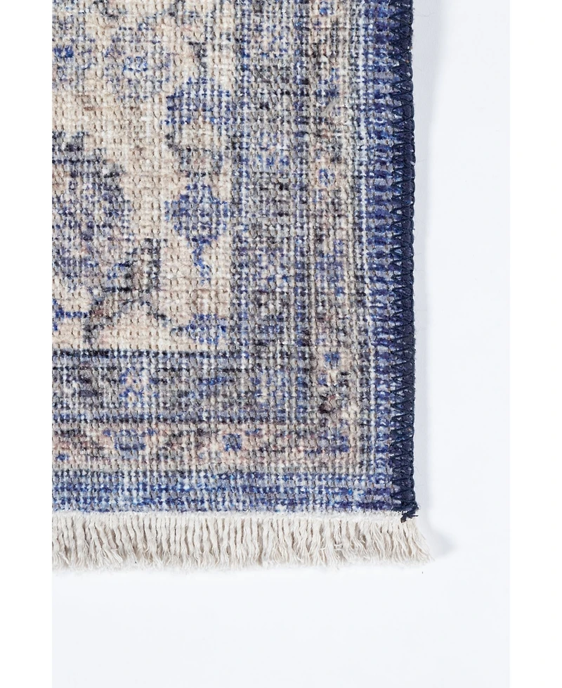 Momeni Helena Hel-4 Blue 2'6" x 8' Runner Rug