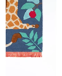 Momeni Atticus Atc-3 Navy 4' x 6' Area Rug