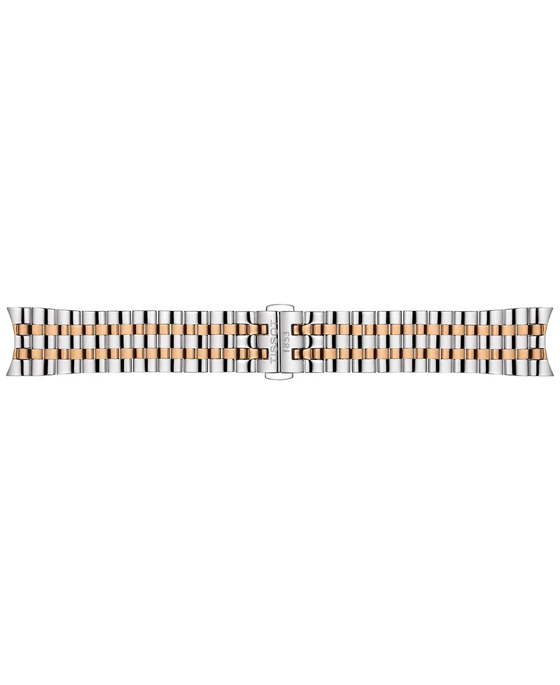 Tissot Men's Swiss Automatic Carson Premium Powermatic 80 Two-Tone Stainless Steel Bracelet Watch 40mm