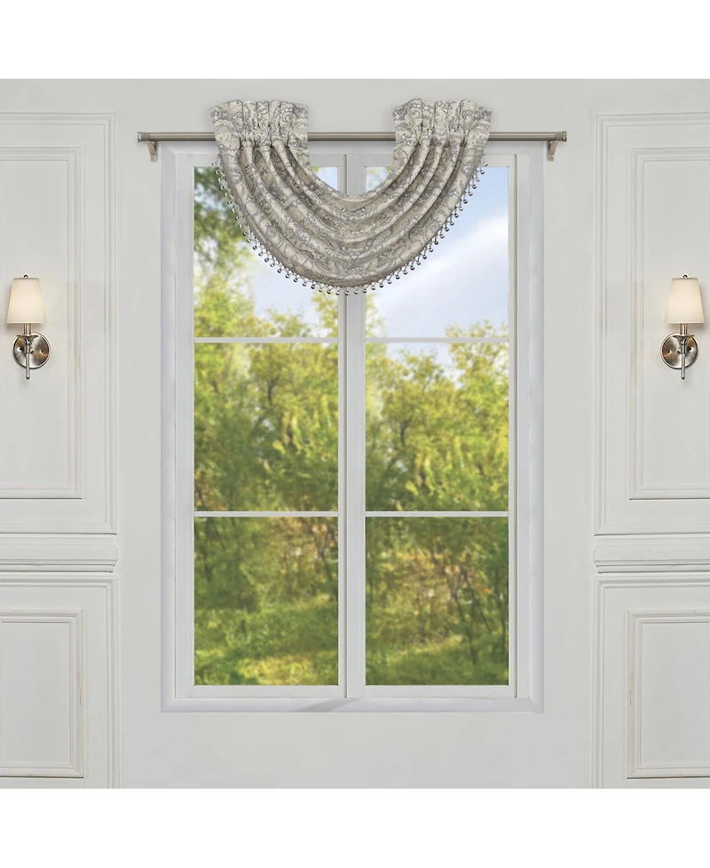 J Queen New York Aidan Waterfall Window Valance