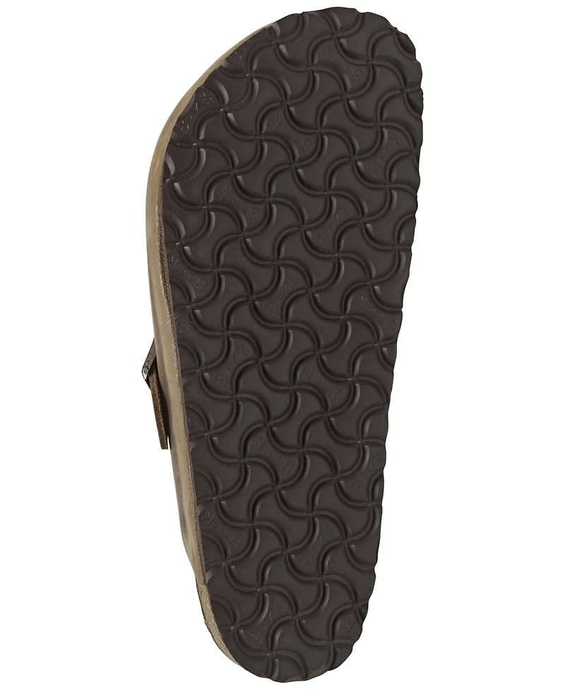 Birkenstock Men's Oiled Leather Boston Clogs from Finish Line