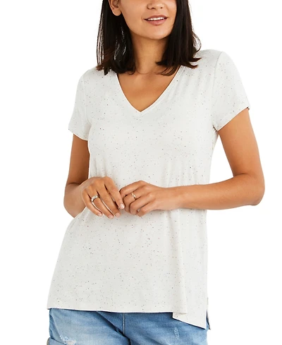 Motherhood Maternity Nursing Side-Zip Top