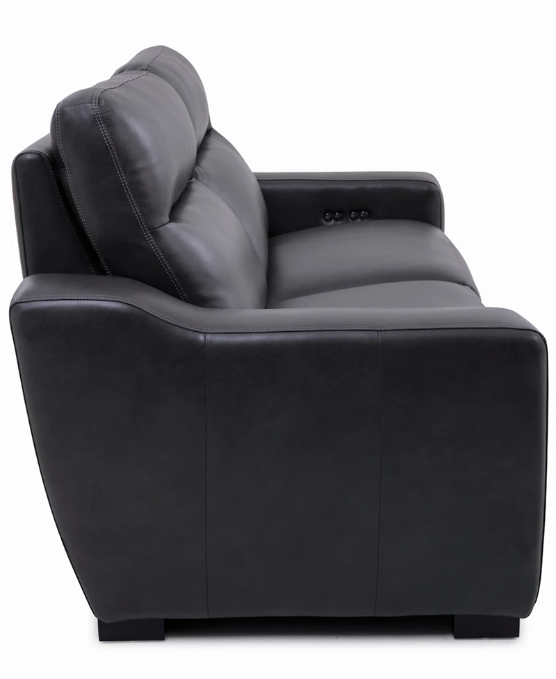 Gabrine 2-Pc. Leather Sofa with 2 Power Recliners, Created for Macy's