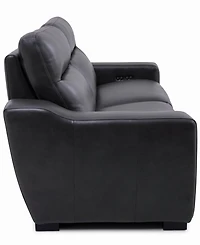 Gabrine 2-Pc. Leather Sofa with 2 Power Recliners, Created for Macy's