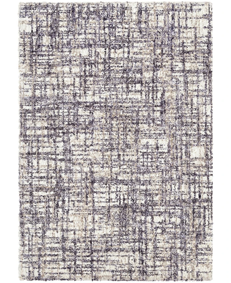 Closeout! Orian Cotton Tail Cross Thatch 5'3" x 7'6" Area Rug