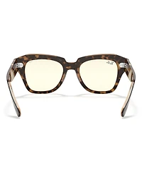 Ray-Ban Unisex State Street Blue Light Sunglasses, RB2186