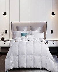 Martha Stewart 50%/50% White Goose Feather & Down Comforter, Full/Queen, Exclusively at Macy's