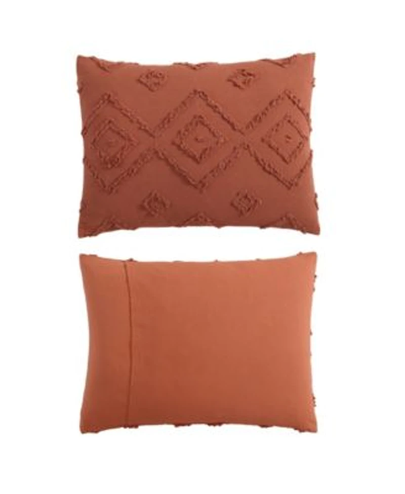 Swift Home Astonishing Rukai Clip Jacquard Gauze 5 Piece Comforter Set