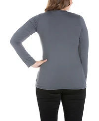 Women's Plus Long Sleeves T-Shirt