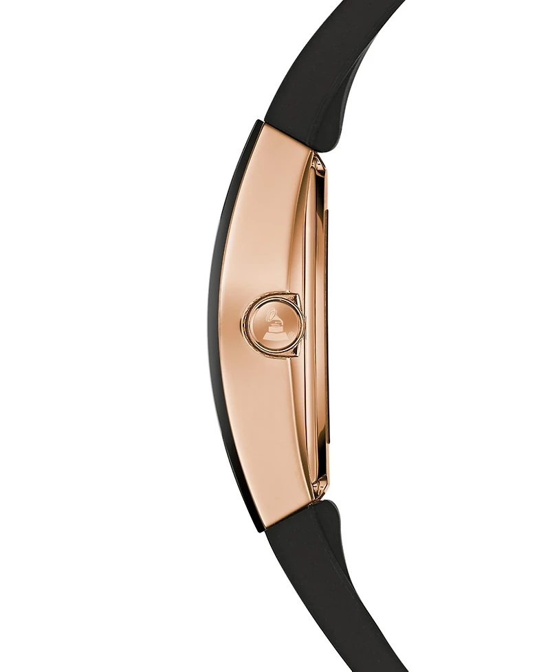 Bulova Women's Latin Grammy Black Silicone Strap Watch 30.5mm