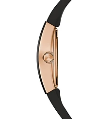 Bulova Women's Latin Grammy Black Silicone Strap Watch 30.5mm