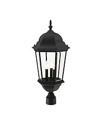 Hamilton 3 Lights Outdoor Post Top Lantern