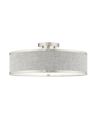 Park Ridge 3 Lights Semi Flush
