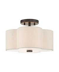 Solstice 2 Lights Semi Flush