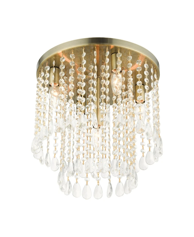 Elizabeth 5 Lights Flush Mount
