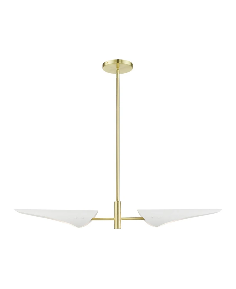 Capistrano 2 Lights Linear Chandelier