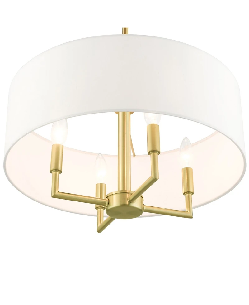 Meridian 4 Lights Pendant Chandelier