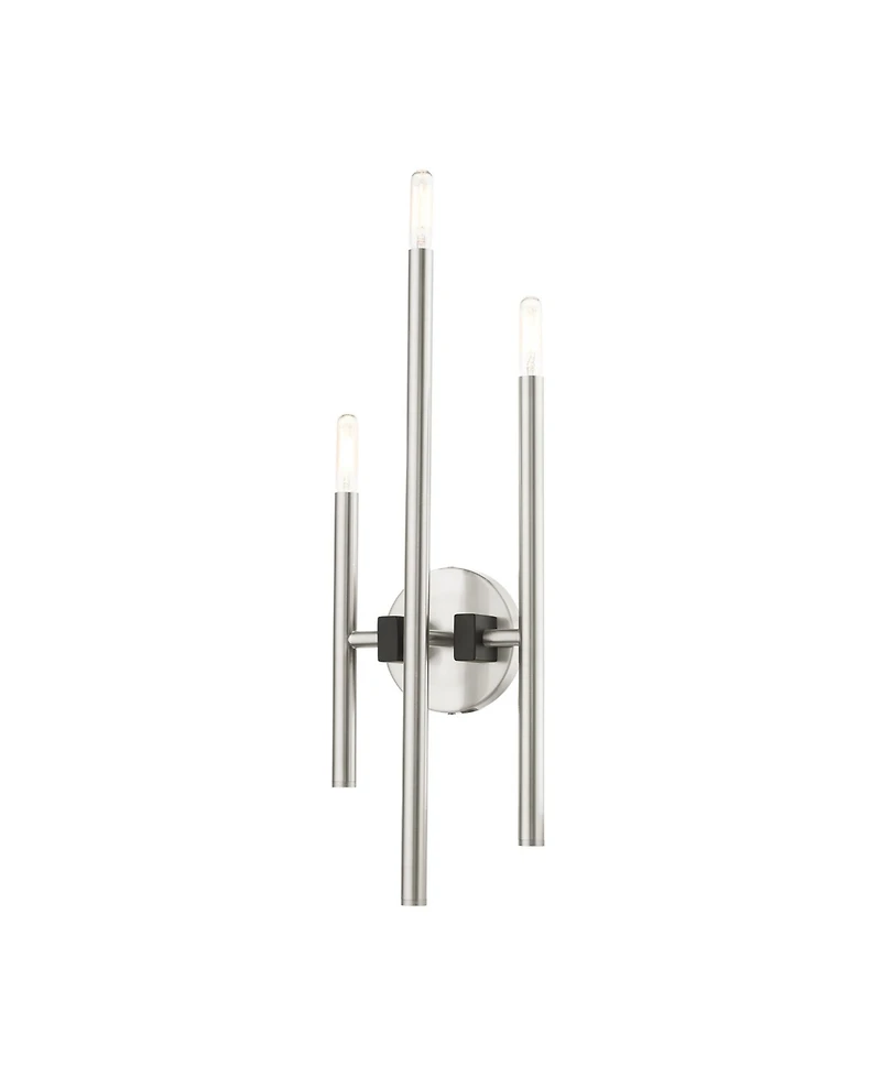 Denmark 3 Lights Triple Sconce