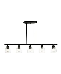 Montgomery 5 Lights Linear Chandelier