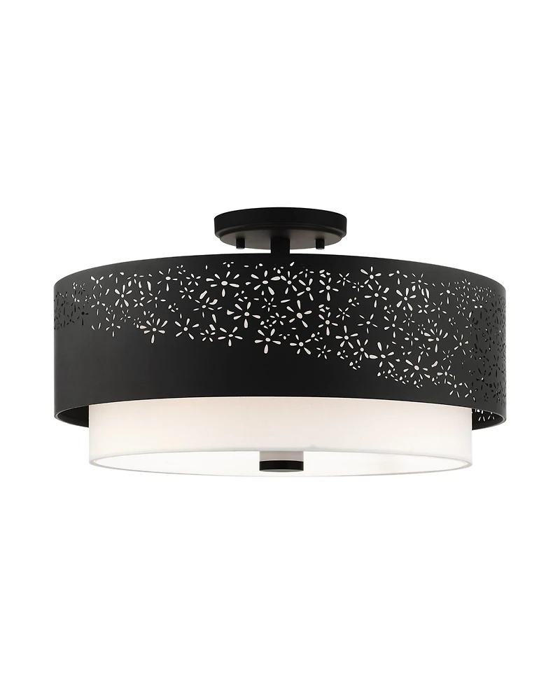 Noria 4 Lights Semi Flush