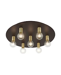 Hillview 7 Lights Flush Mount