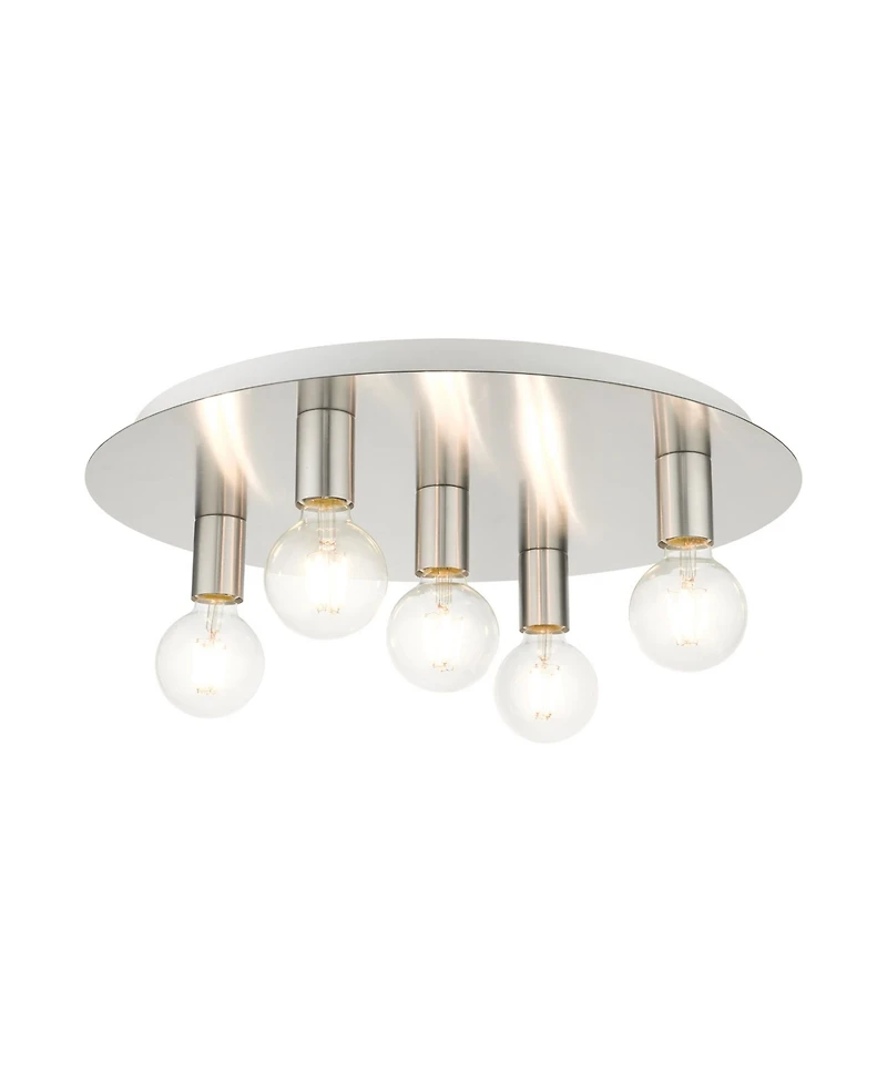 Hillview 5 Lights Flush Mount