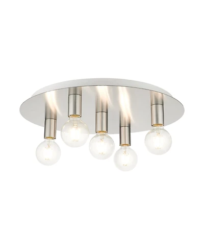 Hillview 5 Lights Flush Mount