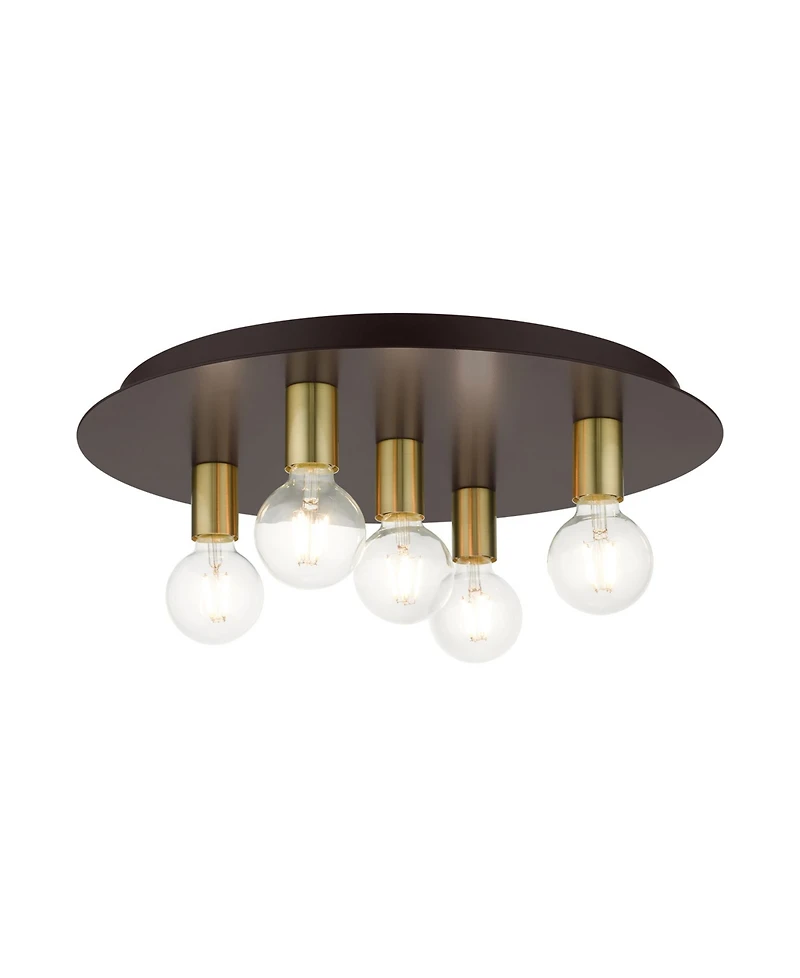 Hillview 5 Lights Flush Mount