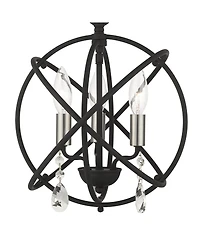 Aria 3 Lights Convertible Chandelier or Semi Flush