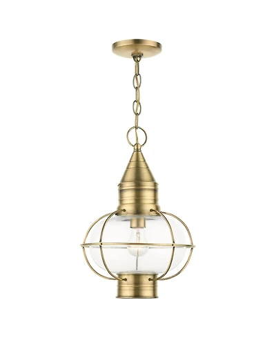 Newburyport 1 Light Outdoor Pendant Lantern