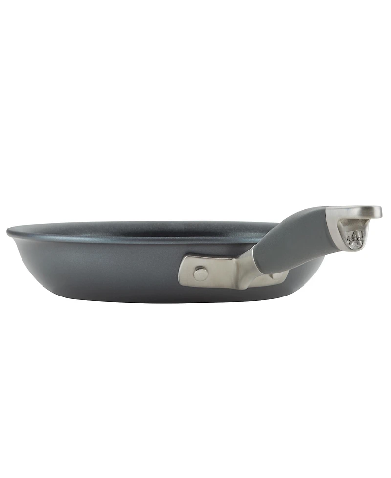 Anolon Advanced Home Hard-Anodized Nonstick Straining Saucepan, 2-Quart