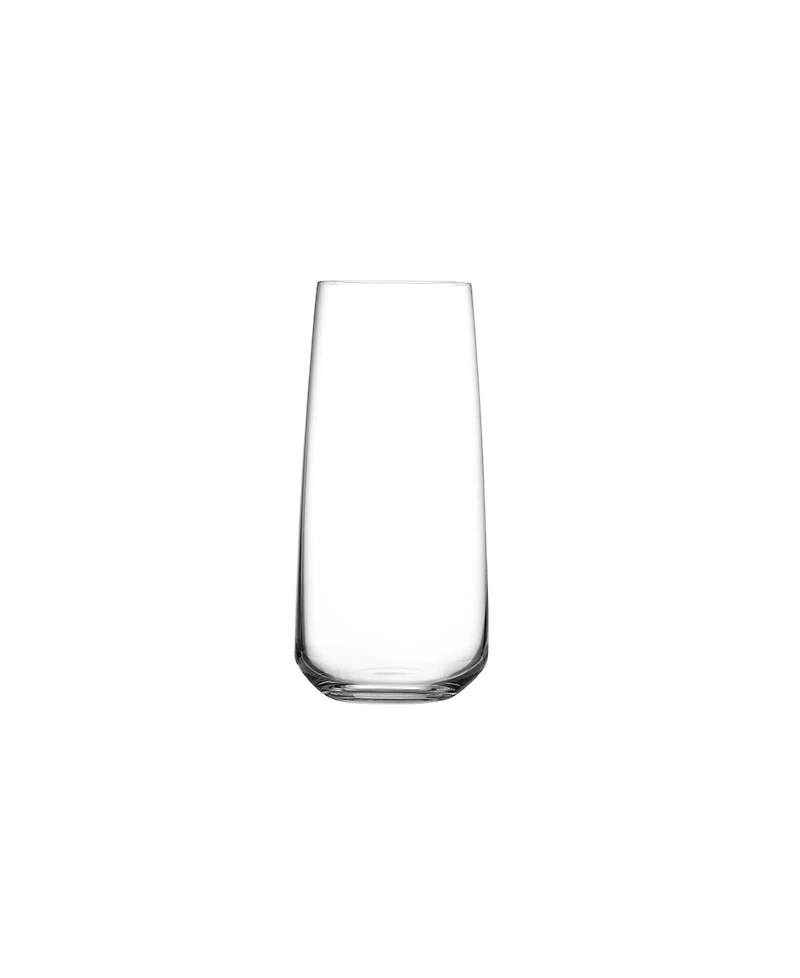 Nude Glass Mirage Long Drink Glasses, Set of 4