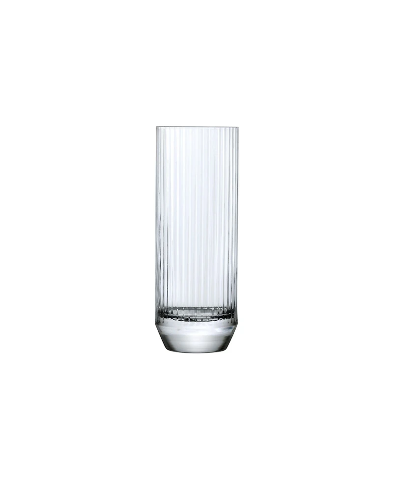 Nude Glass Big Top Highball Glasses - 14.5 oz., Set of 4