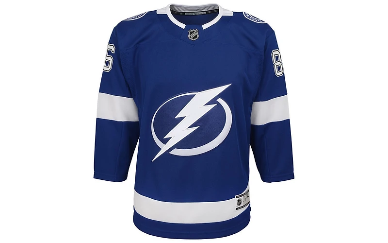 Outerstuff Tampa Bay Lightning Big Boys and Girls Premier Player Jersey Nikita Kucherov