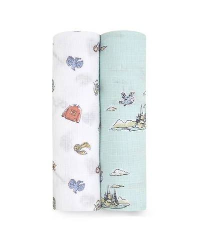 Baby Boys Printed Harry Potter Swaddle Blankets, Pack of 2