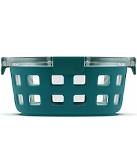 Ello DuraGlass 7-Cup Round Meal Prep Food Storage Container