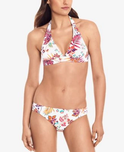Lauren Ralph Lauren Jacobean Floral Halter Bikini Top Jacobean Floral Hipster Bikini Bottoms