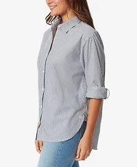 Gloria Vanderbilt Women's Amanda Button-Front Shirt